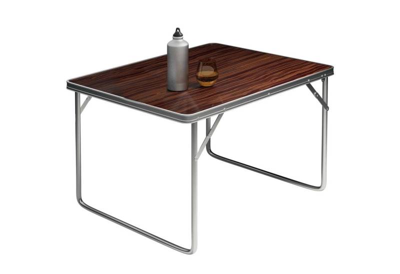 Casaria Campingtisch (1-St), Klappbar 80x60cm Alu Klapptisch Faltbar Leicht mit Griff Campingmöbel von Casaria