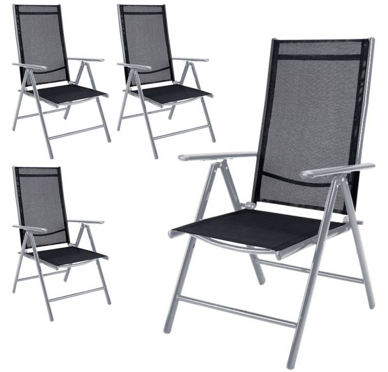 Casaria Gartenstuhl, Hochlehner Klappbar 8-Fach Verstellbar Alu Wetterfest 120kg Belastbar Casaria Gartenstuhl, Hochlehner Klappbar 8-Fach Verstellbar Alu Wetterfest 120kg Belastbar von Casaria