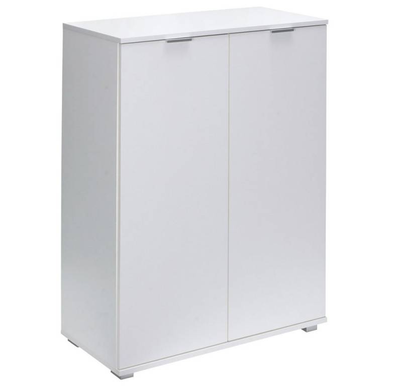 Casaria Kommode Alba DB141, mit 2 Türen 71x101x35 cm höhenverstellbare Einlegeböden Holz von Casaria