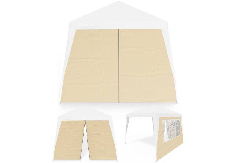 Casaria Pavillon, 2er Set Seitenwände für 3x3m Pavillon Wasserabweisend Seitenteile von Casaria