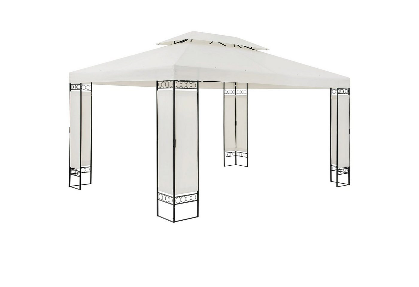 Casaria Pavillon Elda, 3x4m Farbwahl UV-Schutz 50+ Wasserabweisend Stabil Robust Metall mit Casaria Pavillon Elda, 3x4m Farbwahl UV-Schutz 50+ Wasserabweisend Stabil Robust Metall mit von Casaria