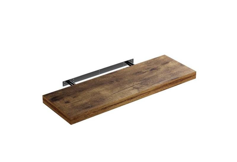 Casaria Wandboard, mit Halterung 50-110cm Schwebend 15kg Tragkraft Küche Bad Wohnzimmer von Casaria