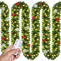 Casaria Weihnachtsgirlande LED Beleuchtet Innen & Außen IP44 Weihnachten Deko Weihnachtsdeko Girlande Tannengirlande Kunstgirlande 5m 80 LEDs Casaria Weihnachtsgirlande LED Beleuchtet Innen & Außen IP44 Weihnachten Deko Weihnachtsdeko Girlande Tannengirlande Kunstgirlande 5m 80 LEDs von Casaria