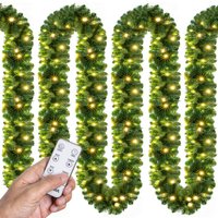 Casaria - Weihnachtsgirlande led Beleuchtet Innen & Außen IP44 Weihnachten Deko Weihnachtsdeko Girlande Tannengirlande Kunstgirlande 5m 100 LEDs + Casaria - Weihnachtsgirlande led Beleuchtet Innen & Außen IP44 Weihnachten Deko Weihnachtsdeko Girlande Tannengirlande Kunstgirlande 5m 100 LEDs + von Casaria