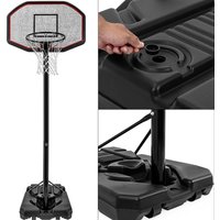 Deuba Mobiler Basketballkorb mit Rollen von Casaria