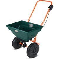 Gardebruk Streuwagen 20L Gummiräder von Casaria