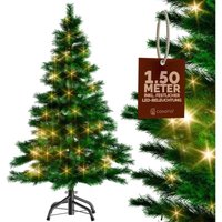 Weihnachtsbaum künstlich 140 150 180 cm Lichterkette led Tannenbaum mit Beleuchtung wie echt Stecksystem dichte Spitzen stabil schwer entflammbar Weihnachtsbaum künstlich 140 150 180 cm Lichterkette led Tannenbaum mit Beleuchtung wie echt Stecksystem dichte Spitzen stabil schwer entflammbar von Casaria