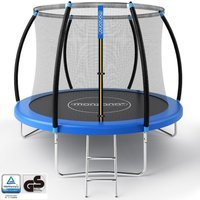 monzana Trampolin Ø244cm Sicherheitsnetz innen TÜV GS von Casaria