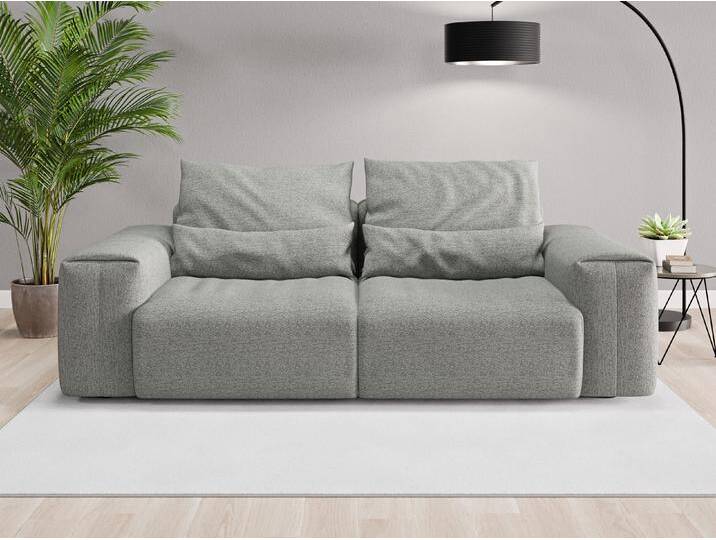 Einzelsofa Denver - Grau (Staubgrau) - Feiner Strukturstoff von Casarista