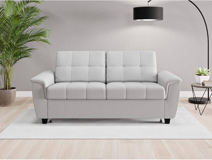 Einzelsofa Nairobi - Grau (Lichtgrau) - Softwolle von Casarista