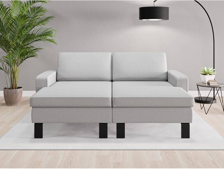 Loveseat Rio - Grau (Lichtgrau) - Softwolle von Casarista