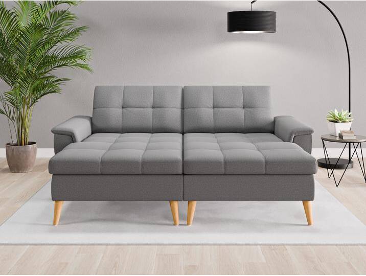 Loveseat Rio - Grau (Schiefergrau) - Softwolle von Casarista