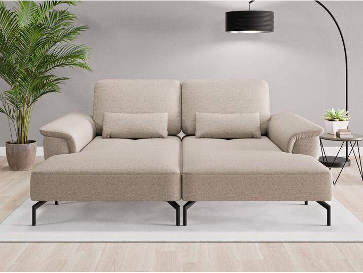 Loveseat Tokio - Beige/Braun (Beigegrau) - Feiner Strukturstoff von Casarista