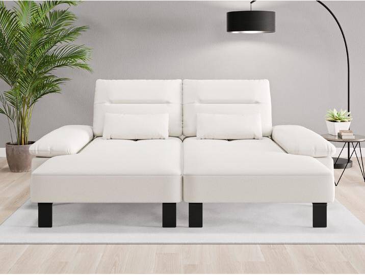 Loveseat Tokio - Beige/Braun (Cremeweiß) - Softwolle von Casarista