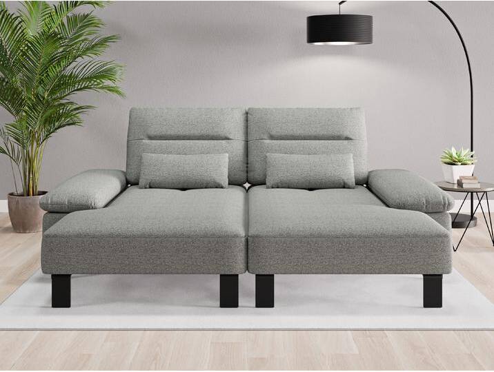 Loveseat Tokio - Grau (Staubgrau) - Feiner Strukturstoff von Casarista