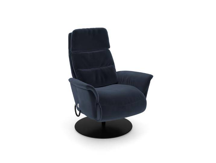 Relaxsessel 121 - Blau (Firmamentblau) - Vintage Velours von Casarista