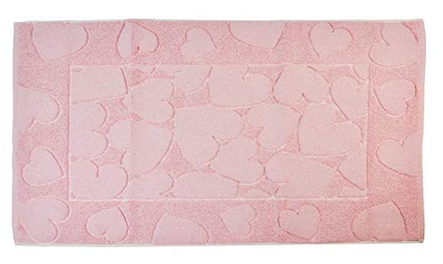Casatessile Baumwolle-Bad-Teppich MARINELLA - ROSA, 45x60 cm. Casatessile Baumwolle-Bad-Teppich MARINELLA - ROSA, 45x60 cm. von Casatessile