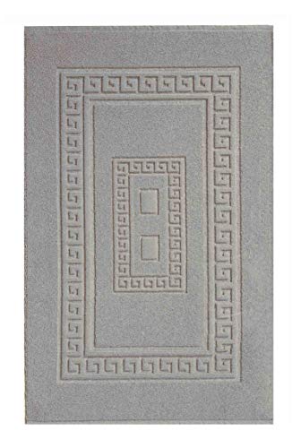 Casatessile Torino, Badezimmerteppich aus Frottee 60x90 cm. - Grigio - GRAU von Casatessile