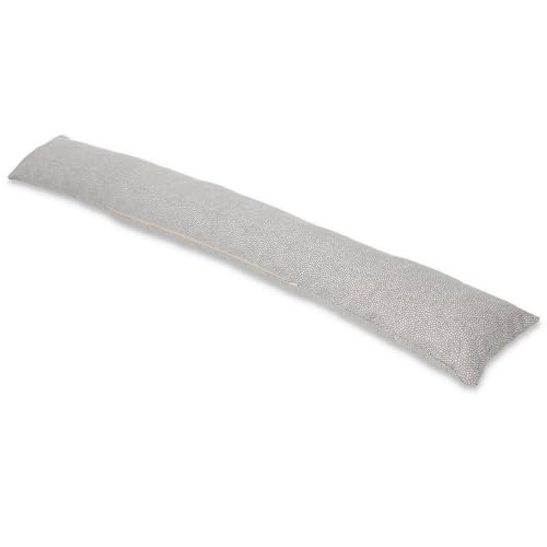 Casatessile Waschbarer Zugluftstopper mit abnehmbarem Bezug 110 cm. SELIG - Grigio von Casatessile