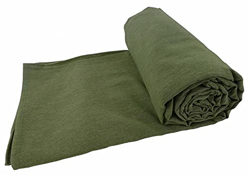 Casatessile Kiara unito Tagesdecke und Einrichtungstuch Maxi 260 X 300 cm - Verde SALVIA von Casatessile