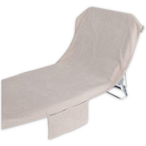 Strandtuch Liegestuhl Frottee COMODO Cotton 70x185 cm. mit Taschen Strandtuch mit Gummizug, Strandtuch aus Baumwolle, Kinderhandtuch mit Taschen - Grigio Strandtuch Liegestuhl Frottee COMODO Cotton 70x185 cm. mit Taschen Strandtuch mit Gummizug, Strandtuch aus Baumwolle, Kinderhandtuch mit Taschen - Grigio von Casatessile