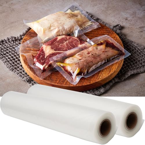 Casativo 2 Profi Vakuumier-Folienschläuche, 28 x 500 cm, Profi Qualität, für Balken-Vakuumierer u. Vakuumier Schweissgeräte, BPA-frei, perfekt auch als Sous Vide Beutel Casativo 2 Profi Vakuumier-Folienschläuche, 28 x 500 cm, Profi Qualität, für Balken-Vakuumierer u. Vakuumier Schweissgeräte, BPA-frei, perfekt auch als Sous Vide Beutel von Casativo