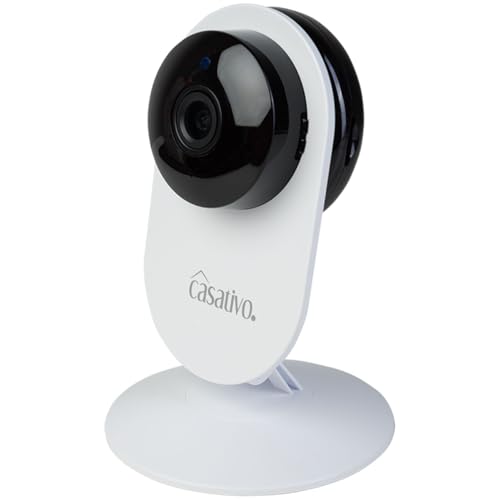 Casativo 2er Set Hochauflösende Full-HD-IP-Überwachungskamera mit Nachtsicht - Bewegungserkennung & Zwei-Wege-Audio, Überwachung für Ihr Zuhause & Büro (2) von Casativo