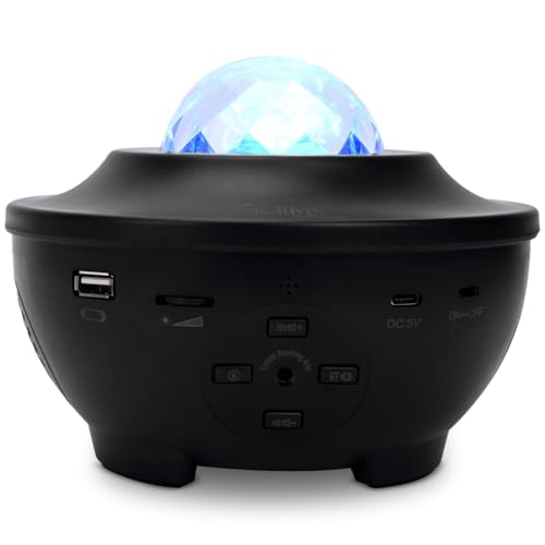 Casativo Magischer Laser-Sternenhimmel-Projektor mit Bluetooth Lautsprecher, WiFi, Sprachsteuerung & App-Steuerung mit Tuya oder SmartLife von Casativo