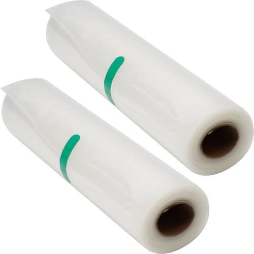 Casativo Vakuumier-Folienschläuche (2er-Set), 20x500 cm – Vakuumierbeutel BPA-frei, reissfest & kochfest, für Sous Vide & Balken-Vakuumierer von Casativo
