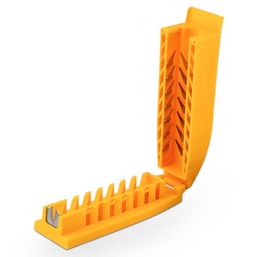 Casbomy Hot Dog Cutter, Currywurstschneider Schneidemaschine für Barbecue im Freien, Besitz 14 Ultrascharfe Klingen aus Rostfreiem Stahl, Ideal für Tragbar Camping und Grillabende im Freien (7 Zoll) von Casbomy