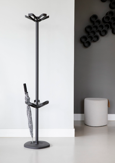 Cascando Design Garderobenständer Flower Plus mit Schirmständer von Cascando