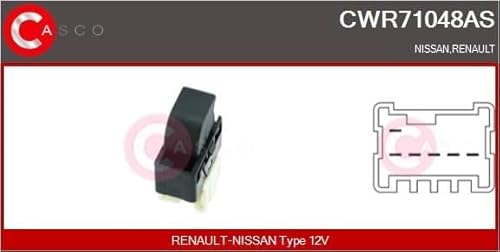 CASCO CWR71048AS Schalter Glasheber Renault Group von Casco