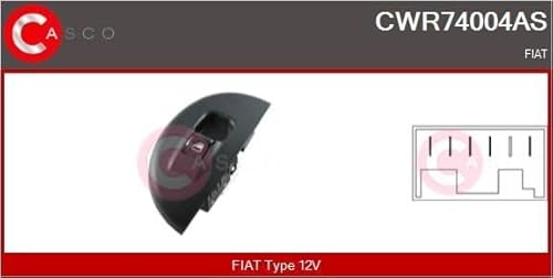 CASCO CWR74004AS Schalter Fensterheber Fca von Casco