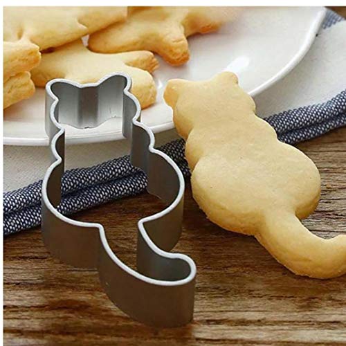 Ausstechform Cat Shaped Mold Fondant Cutter Metall Plätzchen-Formen Kekse Pralinen DIY Mold Geschenk Ausstechform Cat Shaped Mold Fondant Cutter Metall Plätzchen-Formen Kekse Pralinen DIY Mold Geschenk von Casecover
