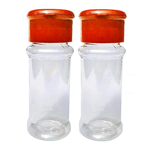 Case Cover 2st Küche Würzen Glas Kunststoff Klar Salz Pfeffer Shaker Essig Menage Flasche Öl Pot Zubehör von Case Cover