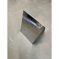 Reflective Mirror Storefront Sign - Solid Stainless Steel Display Reflective Mirror Storefront Sign - Solid Stainless Steel Display von CaseStudiosDesign