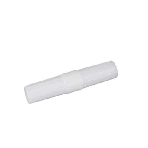 1/10 Stück Kunststoff-Anschluss, weiß, ID 8 mm, gerader Winkel, stereoskopisches T-Stück, Garten, Obstgarten, Rasenbewässerung, DIY-Zelt, Regal, Rohrverschraubungen(Straight Connector,10Pcs) von Casetlong