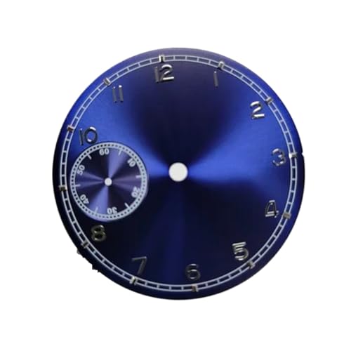 1 stück 37mm Uhr Zifferblatt for 6497 for 3600 Bewegung Uhr Reparatur Teile Ersatz Uhr Gesichter Zubehör 6497 Teil(Blue silver word) von Casetlong