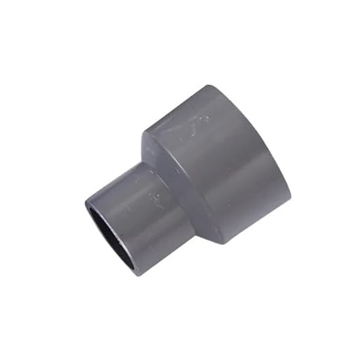 1 stück PVC Gerade Reduzierung Stecker 20/25/32/40mm Garten Bewässerung Wasser Rohr Joint Wasser Rohr Reparatur Adapter DIY Regal Armaturen(Szary,40mm to 25mm) von Casetlong