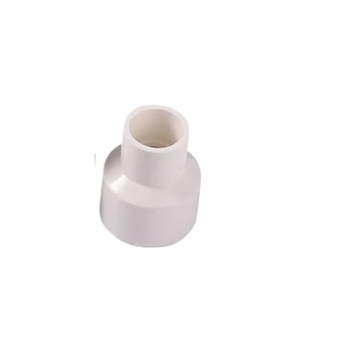 1 stück PVC Gerade Reduzierung Stecker 20/25/32/40mm Garten Bewässerung Wasser Rohr Joint Wasser Rohr Reparatur Adapter DIY Regal Armaturen(White,32mm to 25mm) von Casetlong