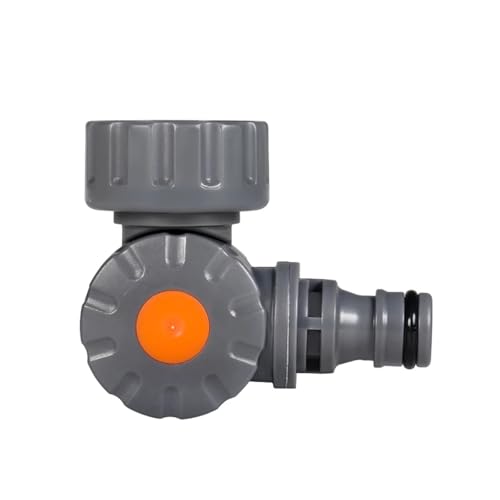1 x universeller 1-Zoll-Gewindeadapteranschluss mit rotierendem Kugelhahn – Schnellverbinder for Wasserrohre for die Hausinstallation(One-inch Single Pass) von Casetlong