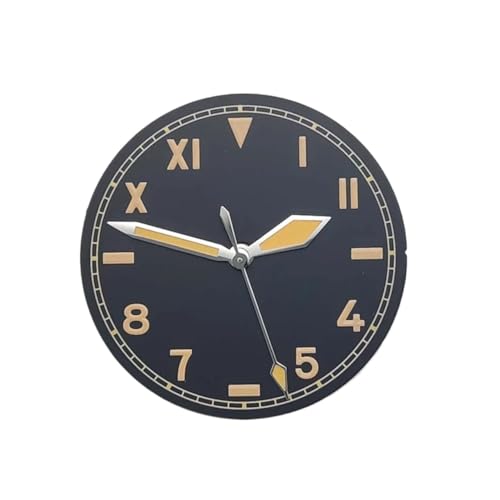 1PC 28,5 MM Uhr Zifferblatt Mit Grün Leucht Zifferblatt for NH35 NH36 2824 8215 Bewegung Uhren Hände(A with Hands) von Casetlong
