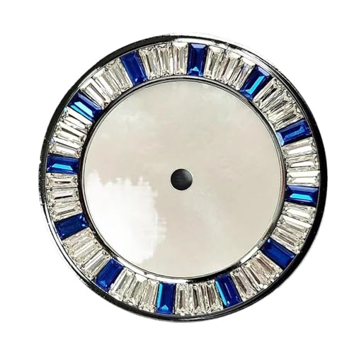 1PC 28,5mm Uhr Zifferblatt for NH35 NH36 Automatische Bewegung Modifizierte Teil Rand Uhr Gesicht Zubehör(Blue) von Casetlong