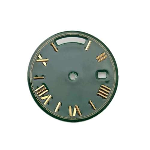 1pc 28,5mm NH35 Uhr Zifferblatt Sunray Blau Grün Weiß Uhr Gesicht Zubehör(C) von Casetlong