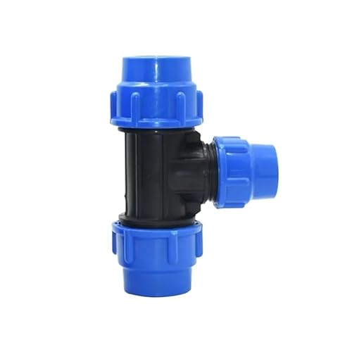 Casetlong 1 Stück 20/25/32/40/50 mm PVC PE-Rohr T-Stück-Anschluss Wassersplitter DN15 DN20 DN25 DN32 DN40 Reduzier-T-Stück T-förmige Verbindungen(50 x 50 x 25) von Casetlong