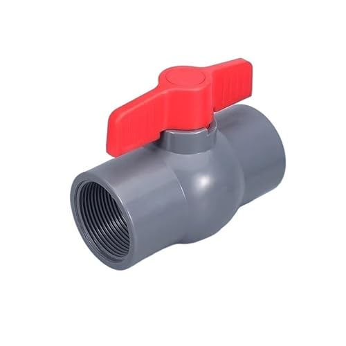 Casetlong 1PC PVC-Rohr Weibliche Kugelhahn Garten Bewässerung Controller Ventil Kunststoff Reparatur Anschluss Rohr Schalter Armaturen(DN50) von Casetlong