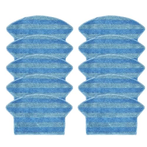 Staubsauger -Pinsel -Pinsel -HEPA -Filter -Mop -Tuch for Midea VCR03 Roboter -Staubsaugerteile Bürstenfilterreinigung MOP -Zubehör(10 Mops) von Casetlong