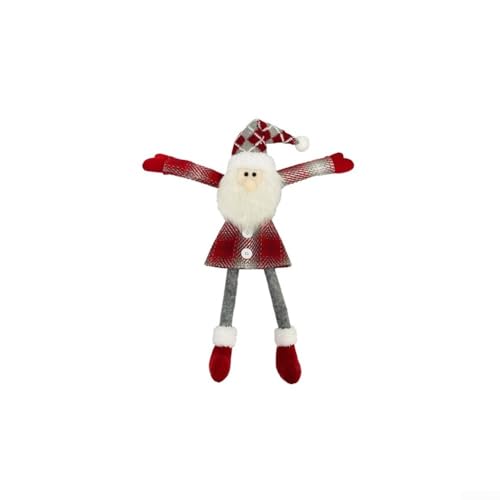2 Stück Weihnachtsvorhang-Raffhalter mit Schneemann und Weihnachtsmann, dekorative Raffhalter für Urlaubsvorhänge und saisonalen Gebrauch 2 Stück Weihnachtsvorhang-Raffhalter mit Schneemann und Weihnachtsmann, dekorative Raffhalter für Urlaubsvorhänge und saisonalen Gebrauch von CashMuch