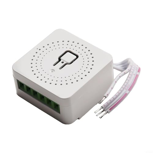 2-Wege-Betrieb für Smart-Lichtschalter, 10 A, mit Fernzugriff durch Tuya und Sprachbefehle aktiviert (Drei-Wege-Schalter) von CashMuch