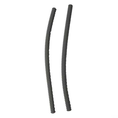 2 x Silikon-Kantenschutzhüllen, hitzebeständiger Schutz für Ofenroste zur Vermeidung von Verbrennungen und zur Verbesserung der Sicherheit in der Küche (grau) von CashMuch